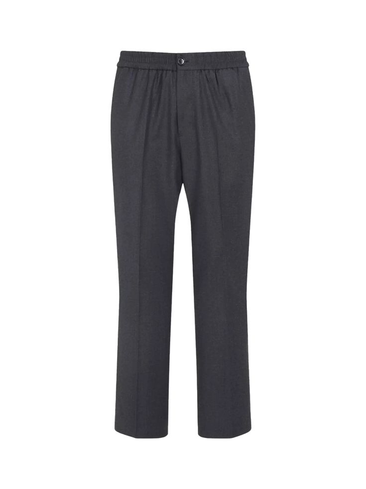 AMI Paris Wool Blend Pants