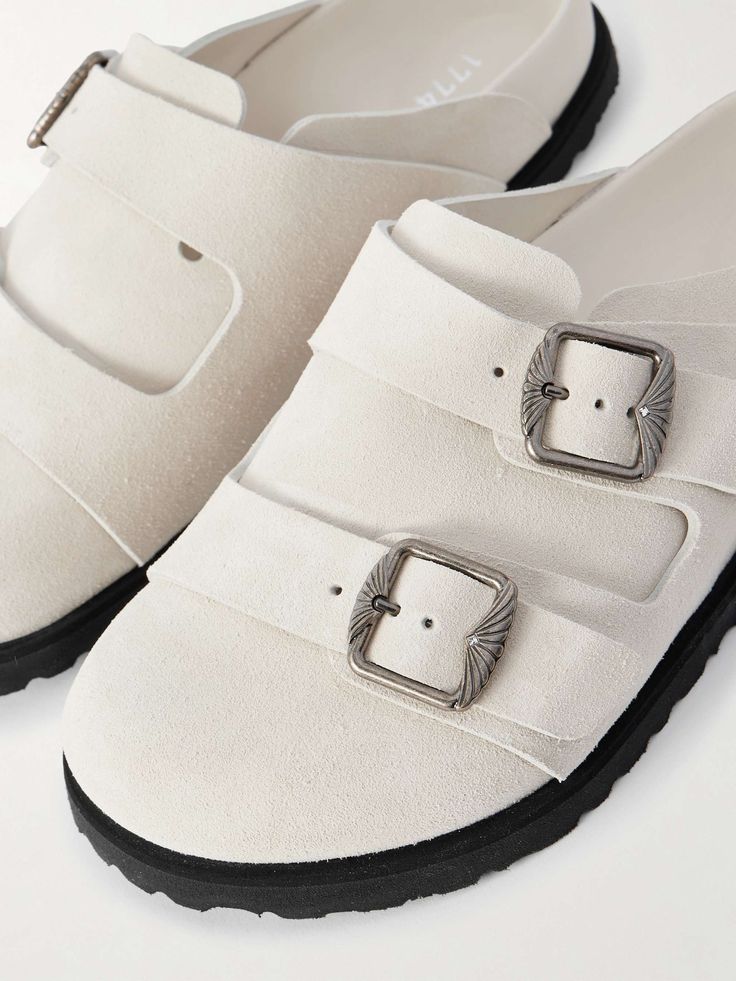 Birkenstock 1774 222 West Wildleder-Clogs