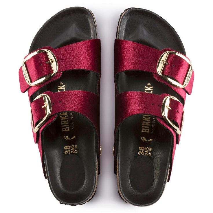 Birkenstock 1774 Arizona Samt-Sandalen