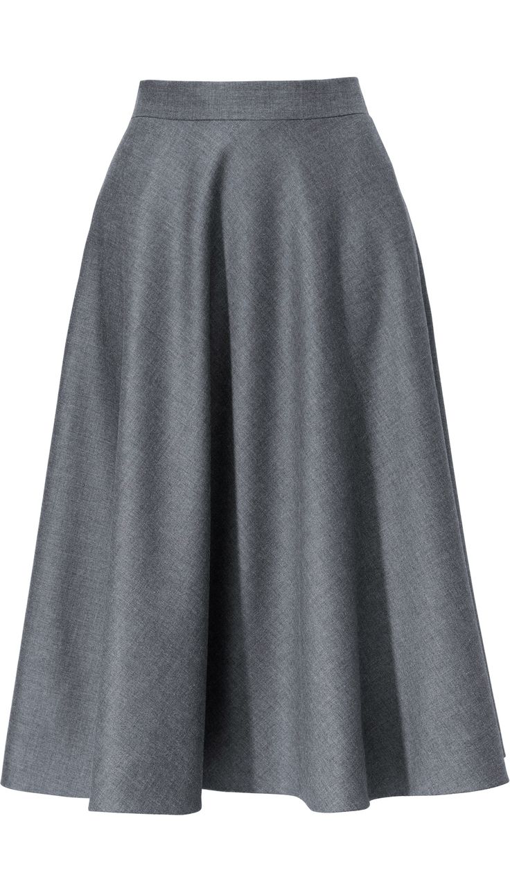 Bally Midi-Rock aus Baumwoll-Cord